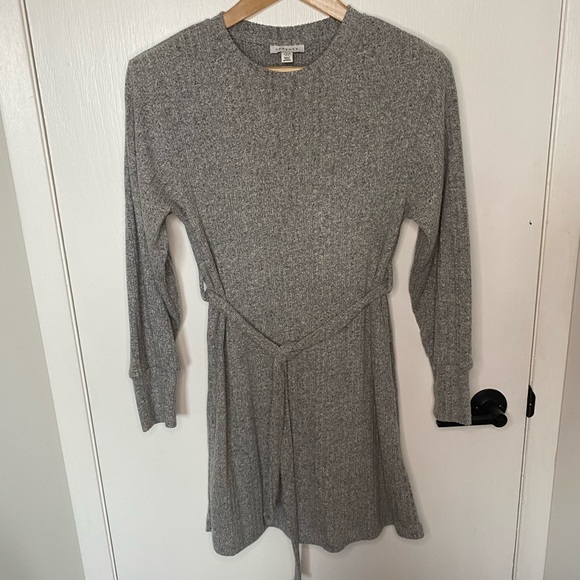 Heathered Grey Topshop Sweater Dress - Picture 11 of 11